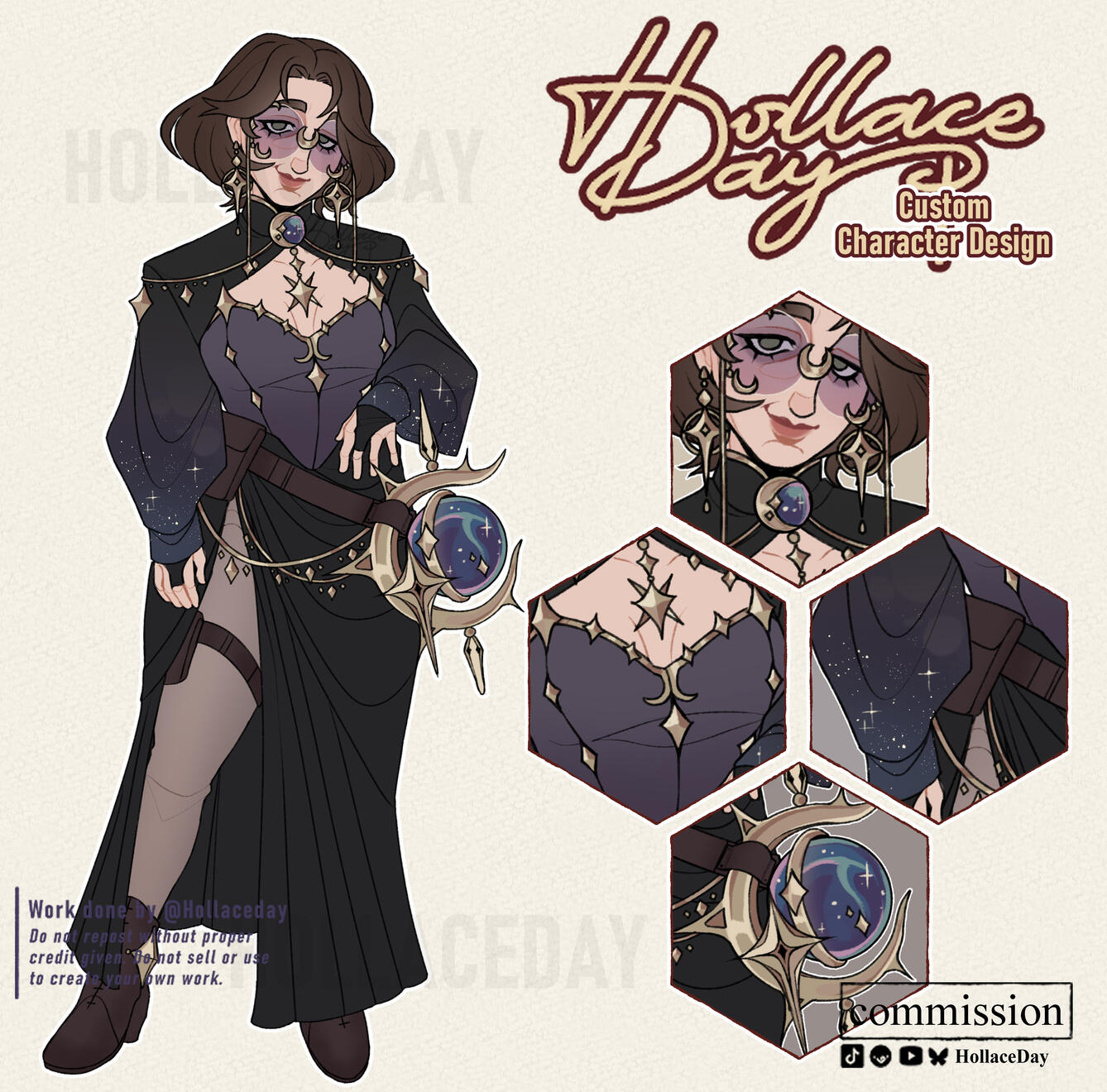 Celestial Refsheet by HollaceDay